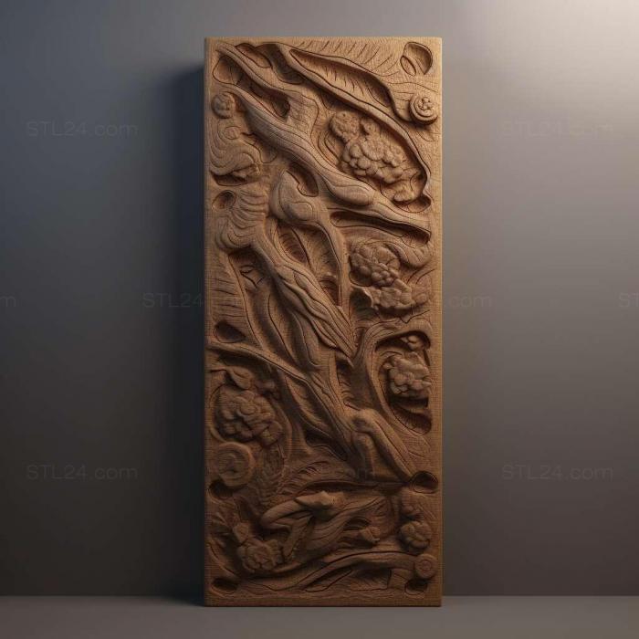 Patterns and decorations (st long shot 1, PATTERN_1853) 3D models for cnc